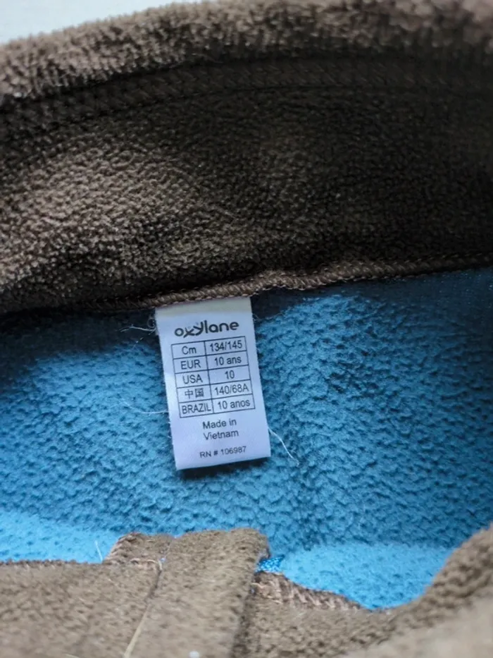 Gilet polaire 10 ans - photo numéro 3