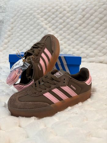 adidas Originals Sambae Baskets Marron et rose