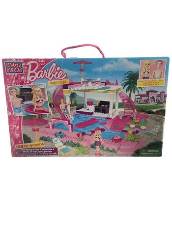 Mega Bloks Barbie fête à la piscine 159 pièces neuf