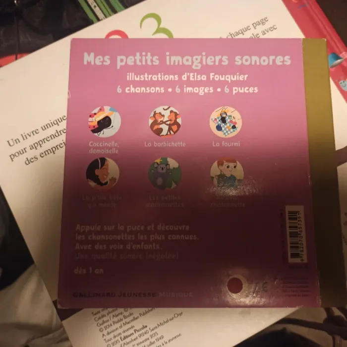 Livre mez chansonnettes - photo numéro 2