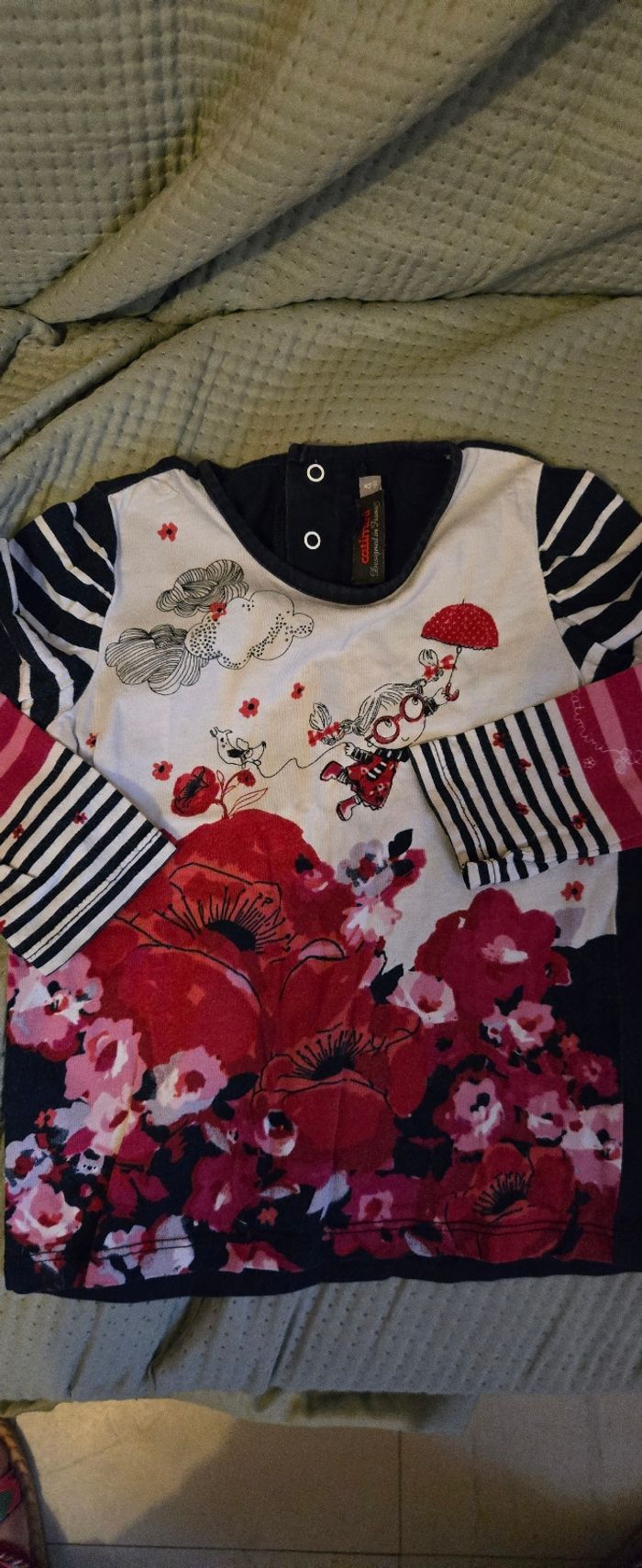 3pcs catimini fille hiver 4 ans - photo numéro 4