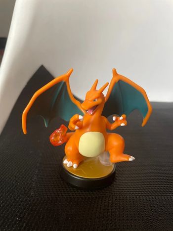 Figurine Amiibo Dracaufeu super smash bros 33 Pokémon charizard Glurak Nintendo switch 3ds Wiiu