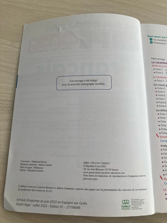 Lot Objectif CRPE 2023 – Français & Maths (Hachette Éducation, 2 livres) - photo numéro 3