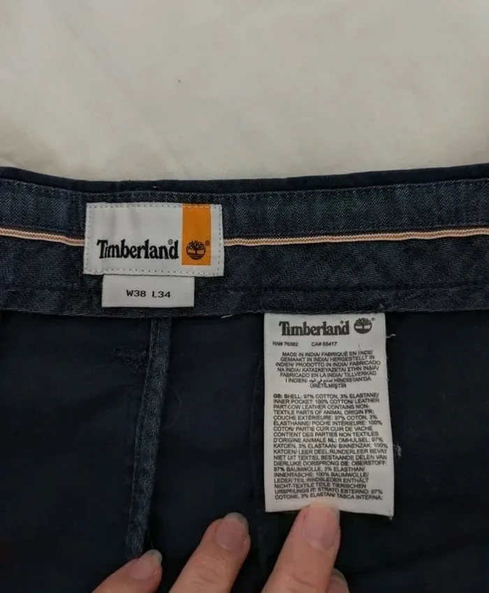 Pantalon en coton - Timberland - taille 38 (FR48) - photo numéro 5