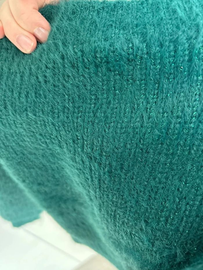 Gilet fourrure pailletée - DPAM- 5 ans - photo numéro 4