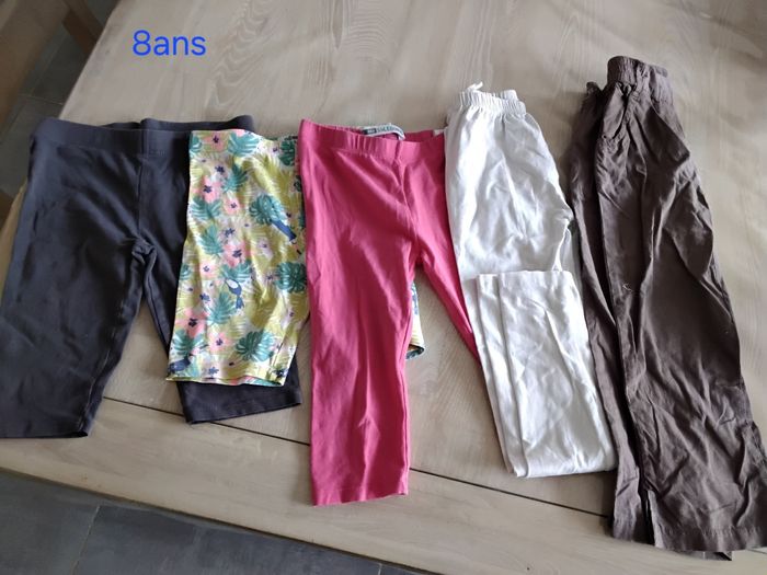 Lot leggings 8ans