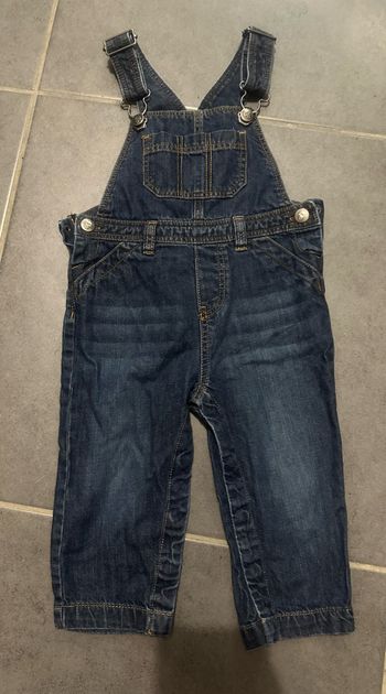 Salopette en jean Taille 12 mois