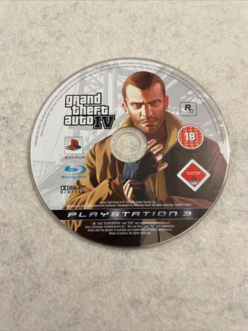 Grand Theft Auto IV Jeu Playstation 3 FR