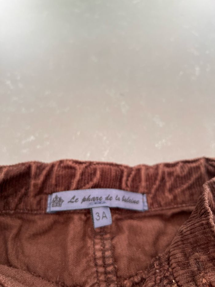 Short velours côtelé marron - photo numéro 5