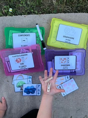 Pack 4 boites éducatives 