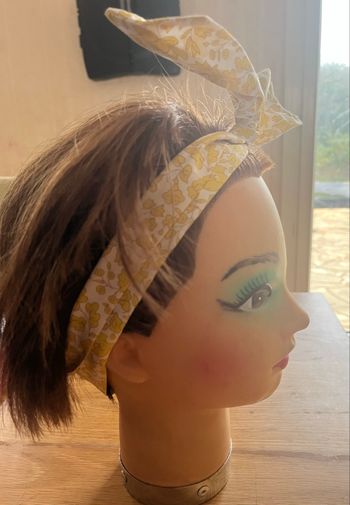 Head band en liberty accessoires pour cheveux vintage