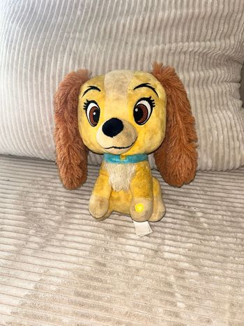 Peluche Lady Disney La Belle et le Clochard 