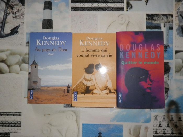 3 Douglas Kennedy Au pays de Dieu L'homme qui voulait vivre sa vie Quitter le monde