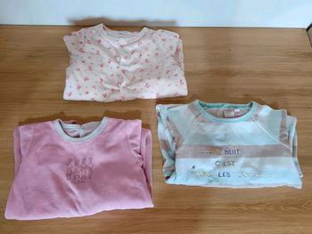 C42 Pyjamas hiver petit bateau, Tao, natalys 12 mois