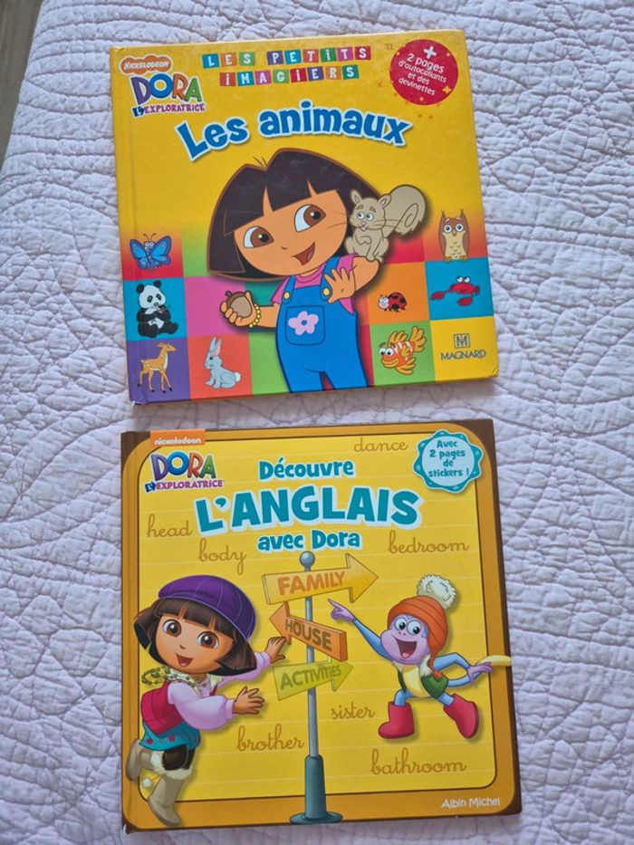 Livres enfants - lot Dora l'exploratrice 2 - Nickelodeon