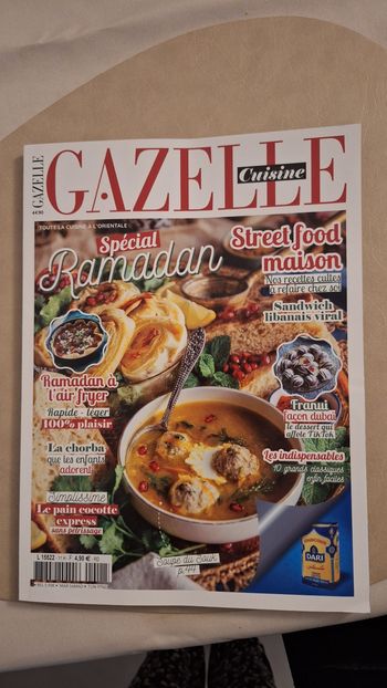 Magazine Gazelle cuisine hors-série ramadan 2026