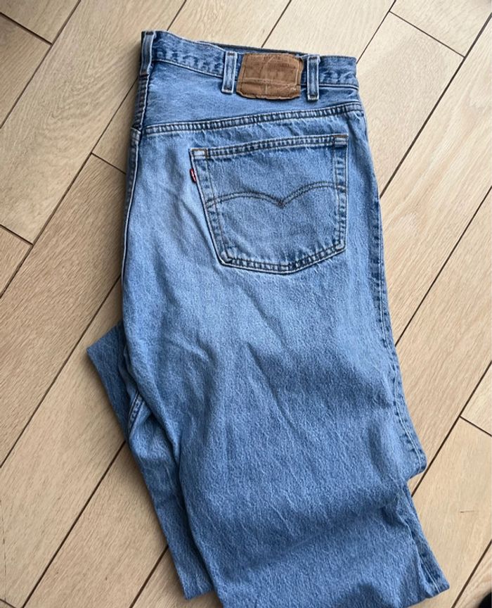 Pantalon/ jean coupe droite Levis authentique vintage made in usa - photo numéro 15