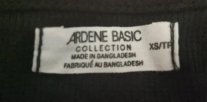 T-shirt noir Ardene - photo numéro 2