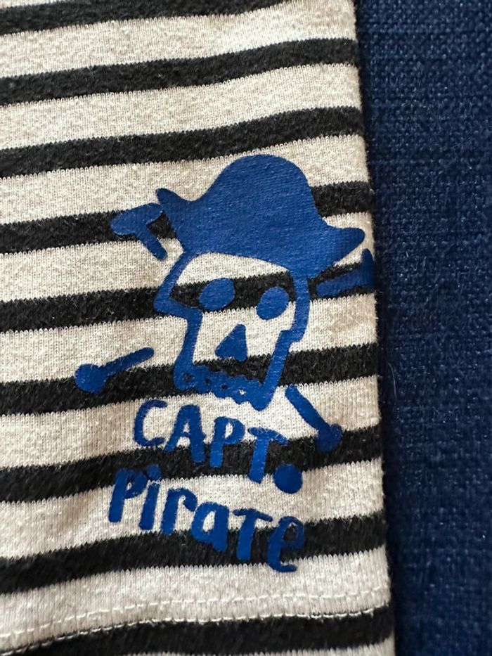 Teeshirt 2 ans rayé - photo numéro 2