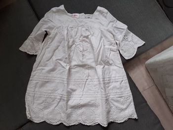 Robe manches 3/4, 3ans
