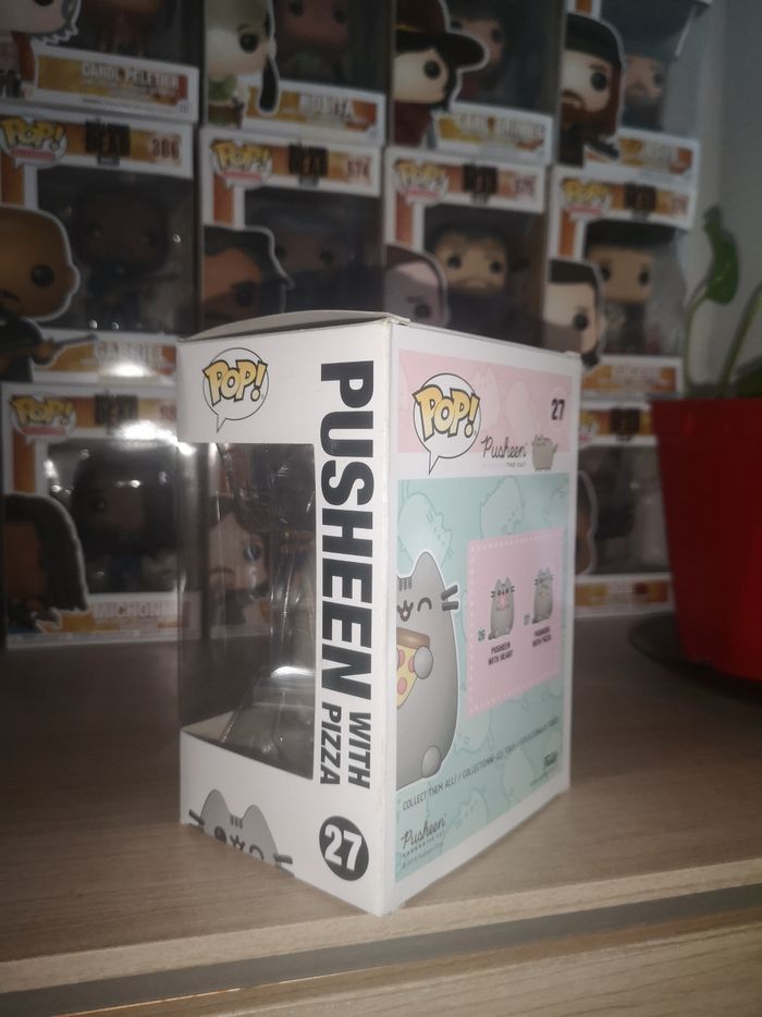 Funko pop Pusheen 27 Pusheen With Pizza - photo numéro 2