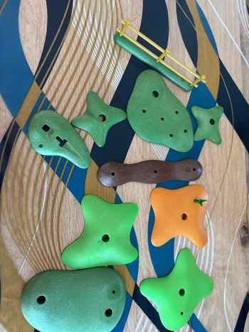 Lot de plaques verdure playmobil