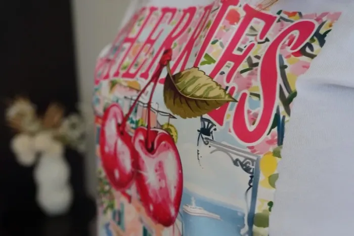 T shirt cherries - photo numéro 3