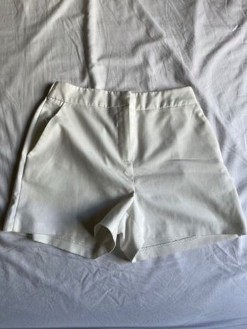 Short blanc habillé
