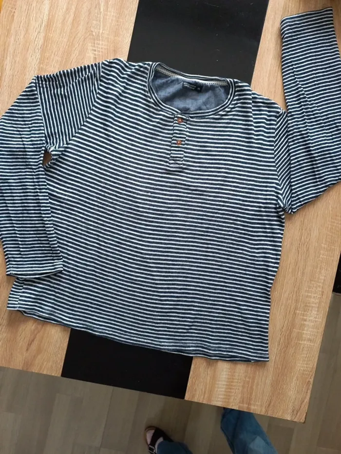 Pull rayé homme XXL - photo numéro 6