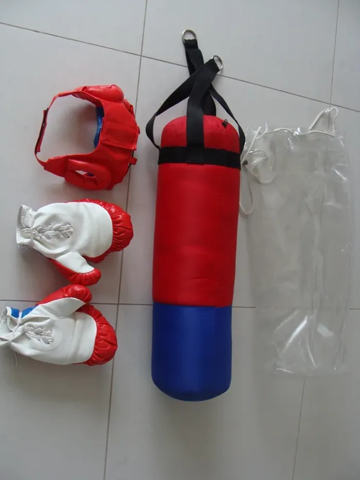 Sac de boxe+gants+casque - photo numéro 3