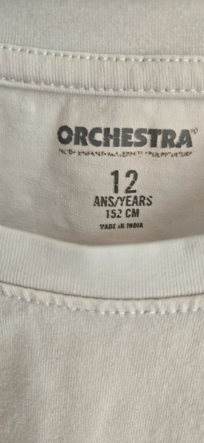 Tshirt ML Orchestra 12 ans - photo numéro 3