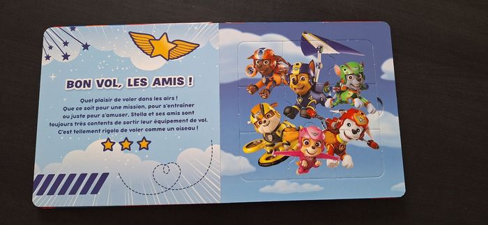 Livre et livre puzzle pat patrouille - photo numéro 3