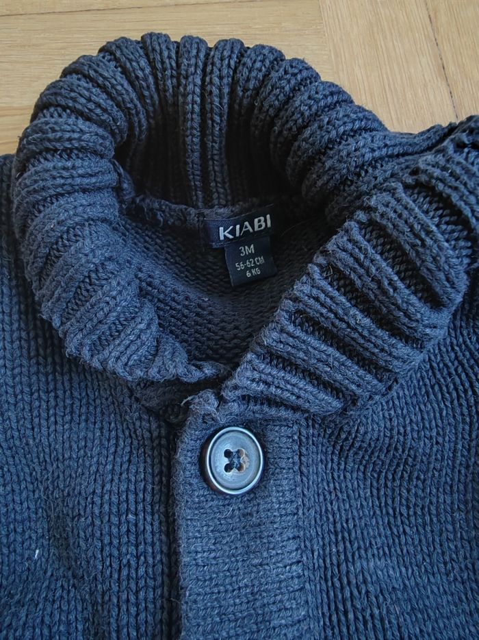 Gilet bleu - photo numéro 3