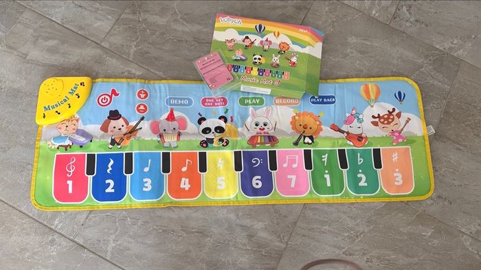 Tapis musical piano éveil musical - photo numéro 2