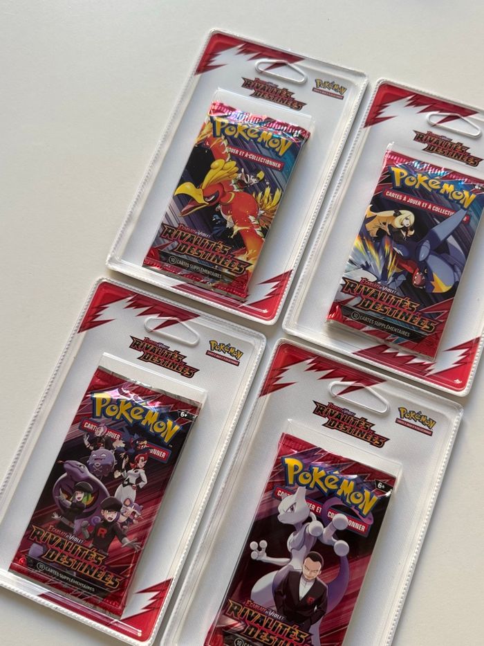 Pokémon Art Set Blister Rivalités Destinées avec opercule FR (EV10) - photo numéro 2