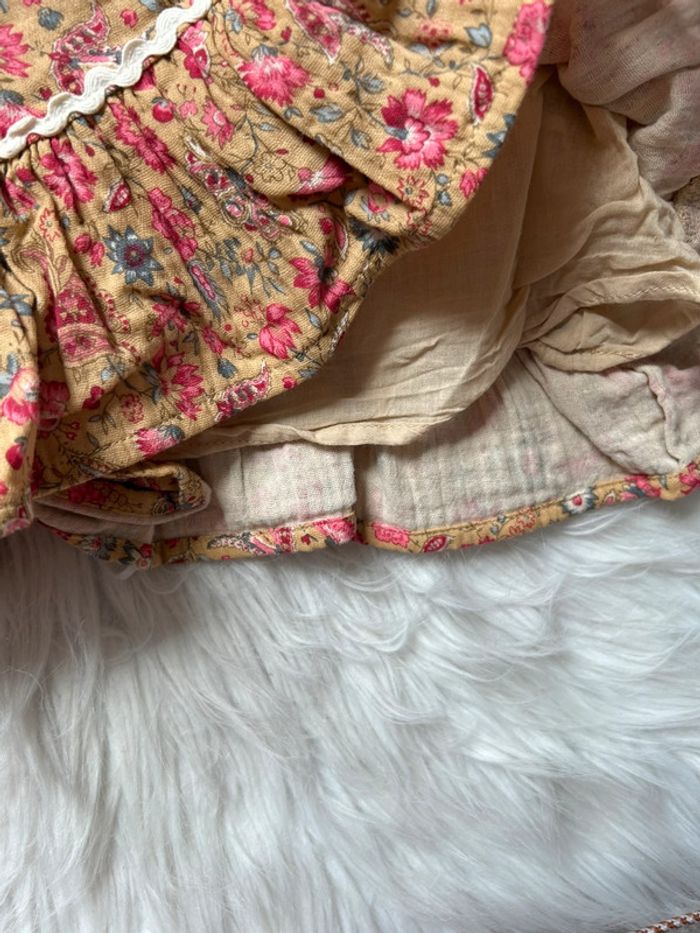 Robe Louise Misha style bohème fleuri - Taille 5 ans - photo numéro 3
