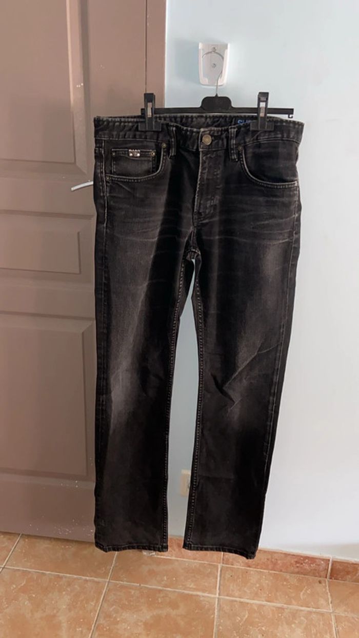Jean slim noir