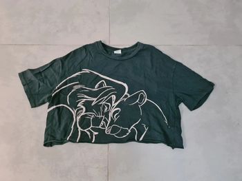T-shirt cropped Le roi lion XS