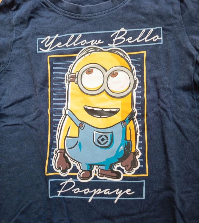 Haut manches longues Minions 4 ans - photo numéro 2