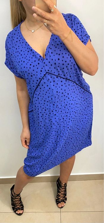 Jolie Robe Fluide Sans Manche Taille L