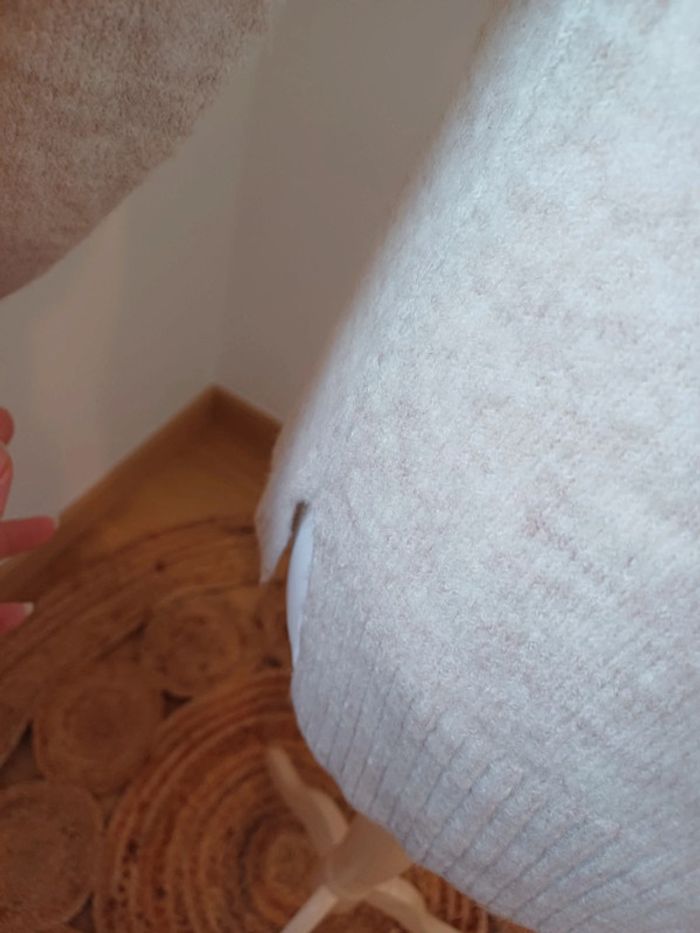 Pull beige/crème tout doux LH taille L 40 - photo numéro 5