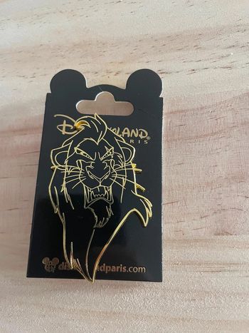 Pin's Disney Scar - Le Roi Lion - Disneyland Paris