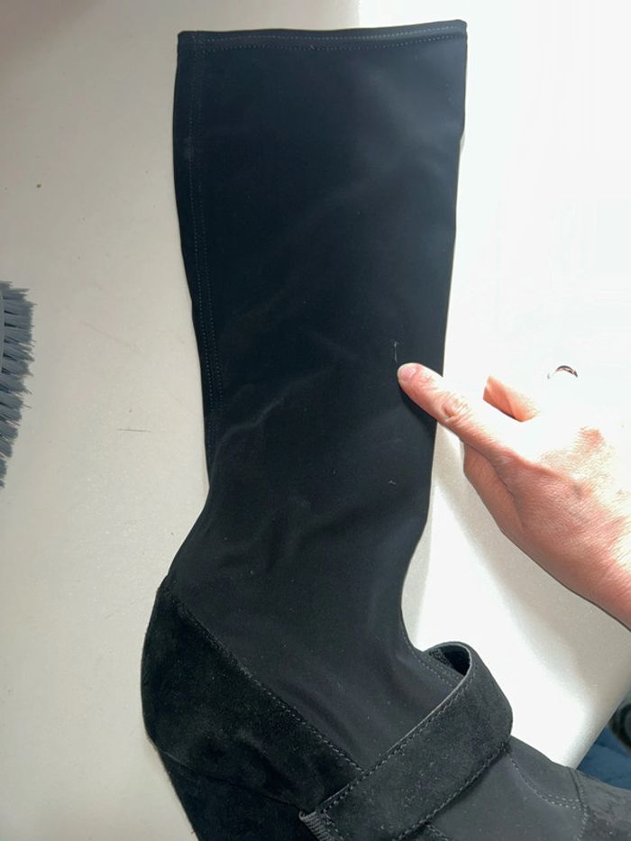 Bottes hautes noir - photo numéro 5
