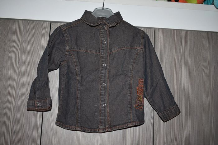 chemise manche longue 3 ans