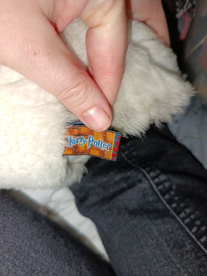 Peluche chouette Harry potter vintage - photo numéro 5