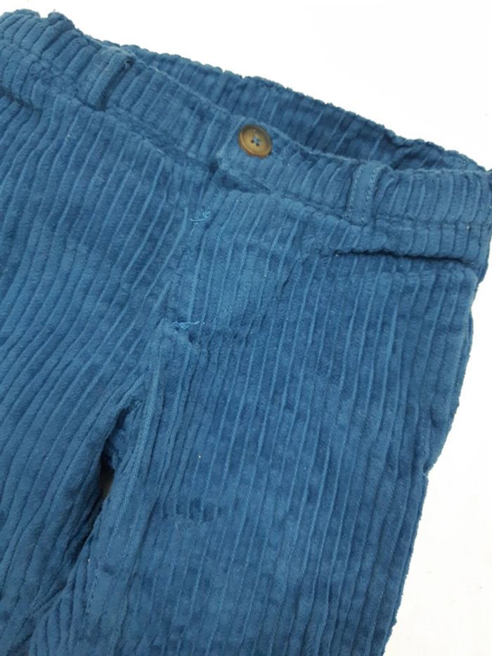 Pantalon en velours côtelé Bout'chou 12 mois - photo numéro 2