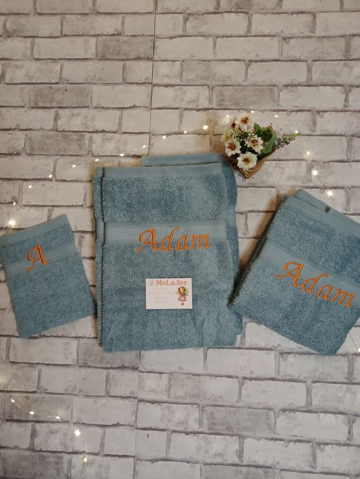 Kit serviettes personnalisées fa