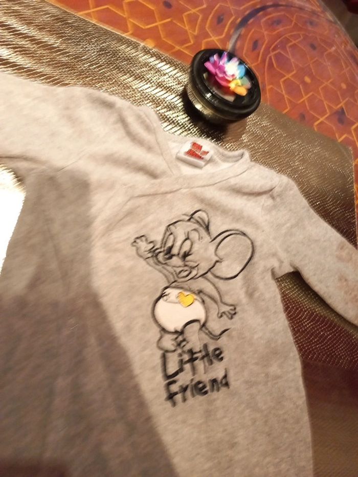 Pyjama original Tom et Jerry 6 a 12 mois mixte - photo numéro 4