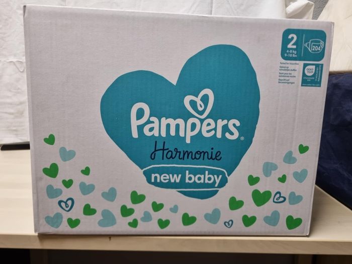 Couches pampers harmonie taille 2