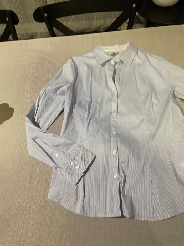 Chemise. Bleu clair - photo numéro 2